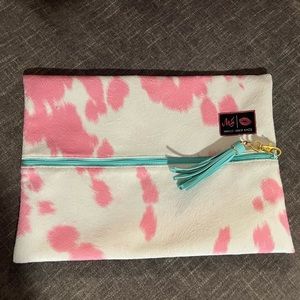 Makeup junkie cosmetic bag